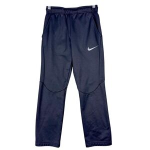 Nike Dri-FIT Pants Boys Large Fleece Lined Athletic Track Training 827778-010